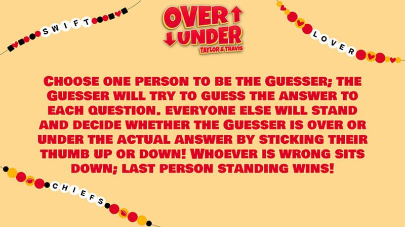 Over Under: Taylor & Travis